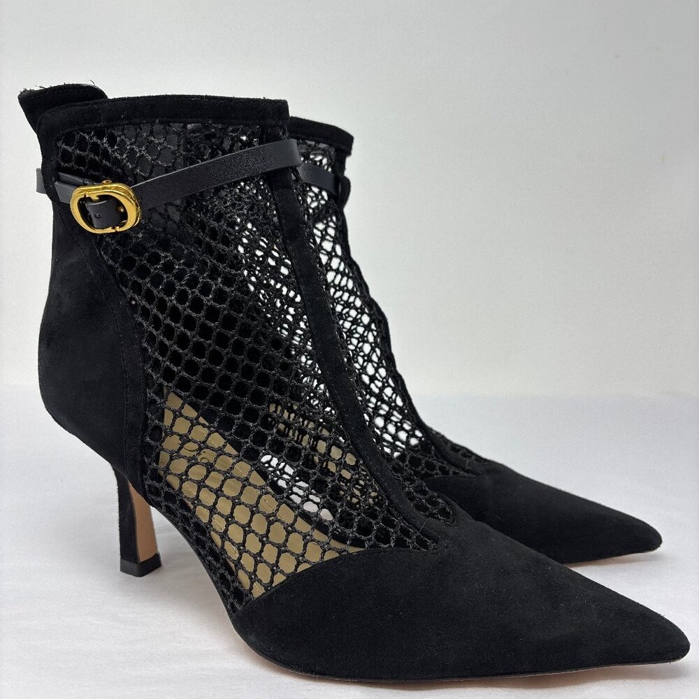 Christian Dior-l Suede Resille Booties -  size 40 D